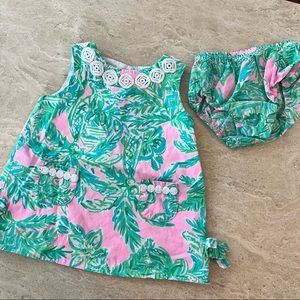 Lilly Pulitzer Matching Dress and Bloomers